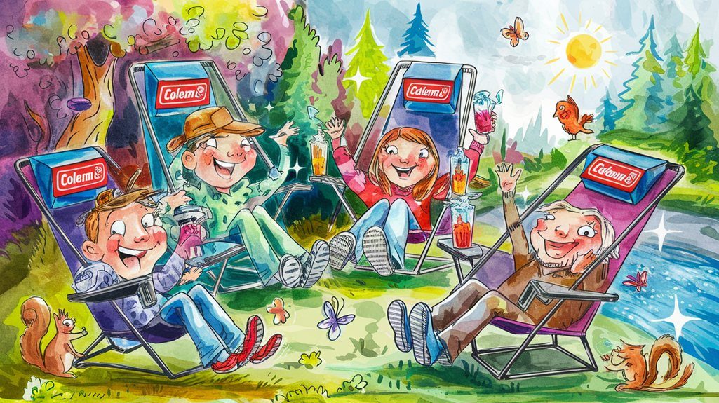 Coleman Camp Chair Cooler